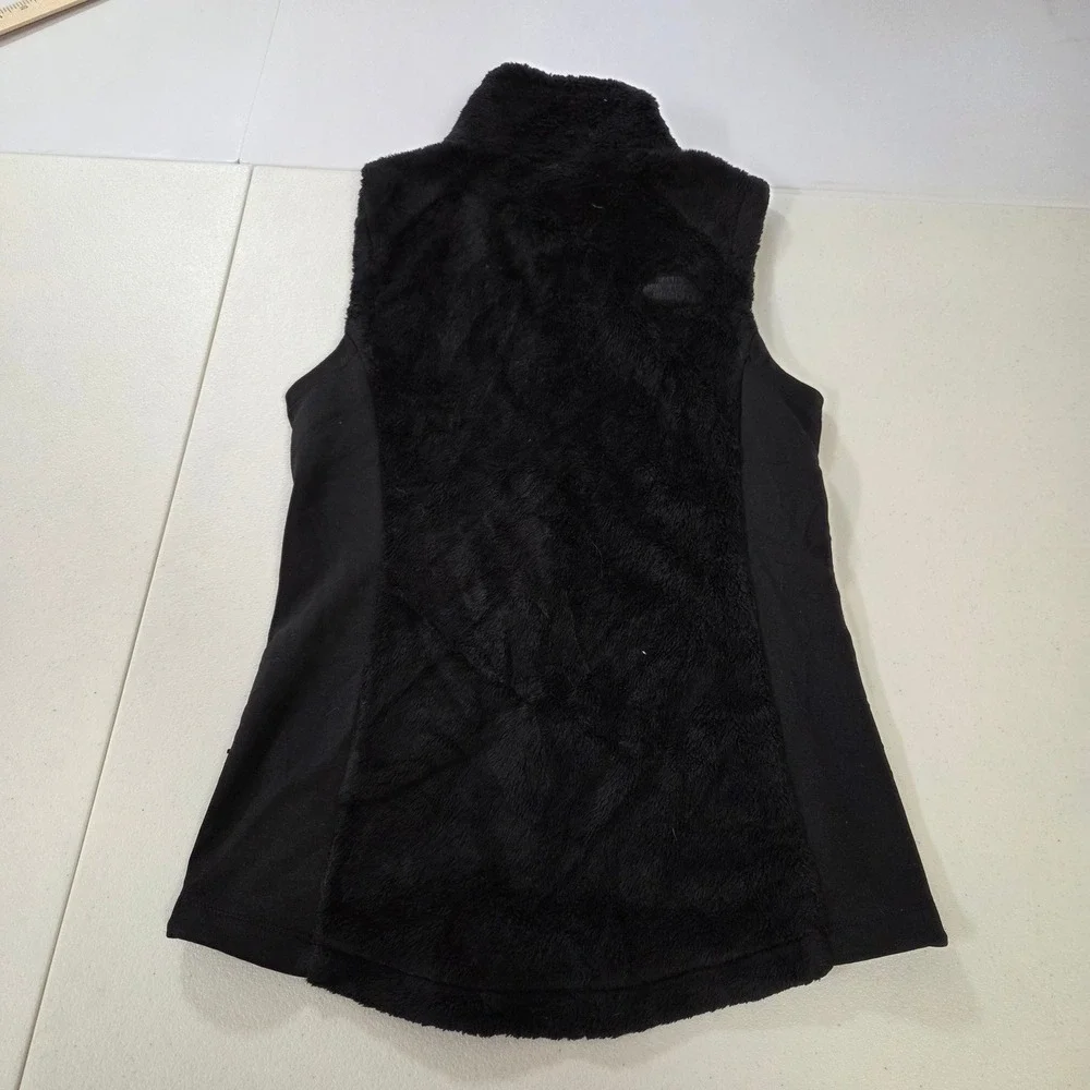 The North Face Womens Osito Hybrid Full Zip Fleece Vest Black Small